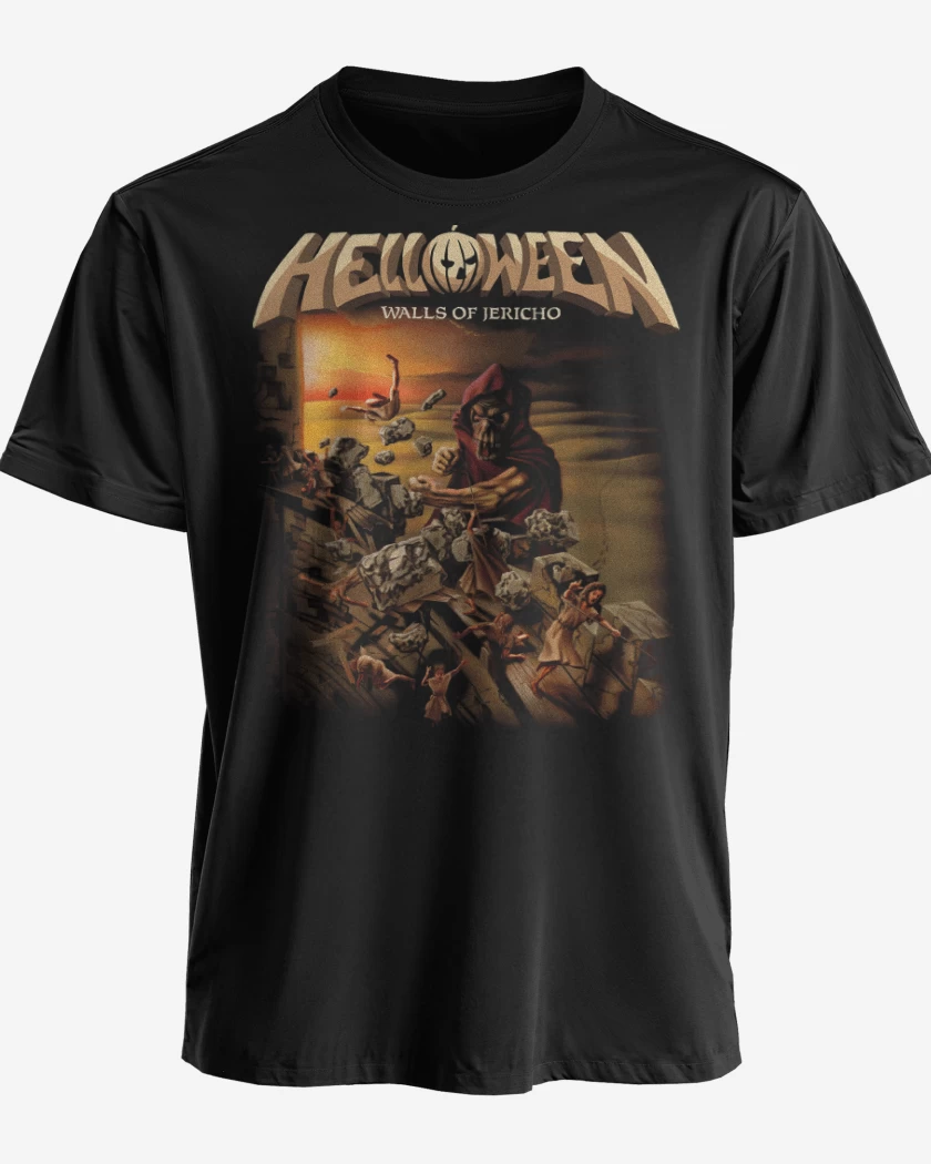 Polera premium Negro de Walls of Jericho