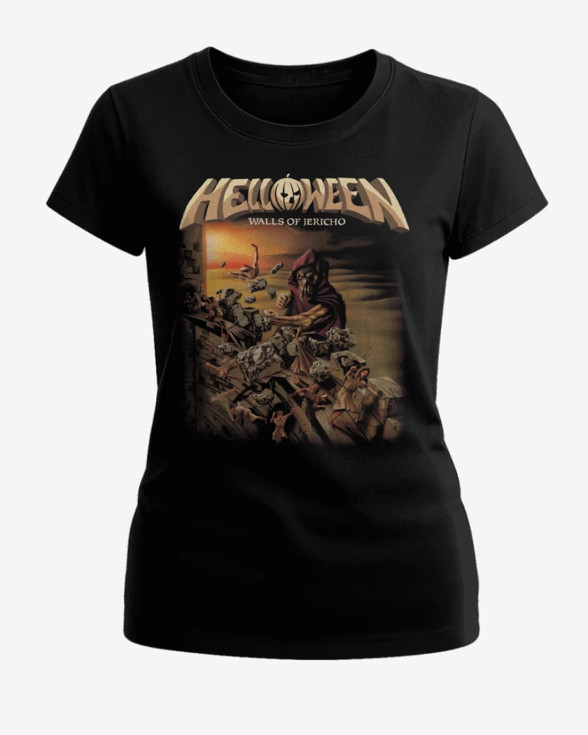 Polera de Mujer Negro de Walls of Jericho