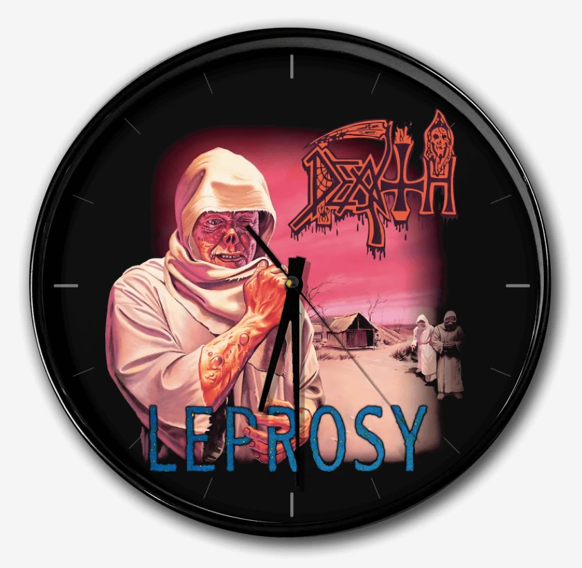 Reloj Negro de Leprosy 