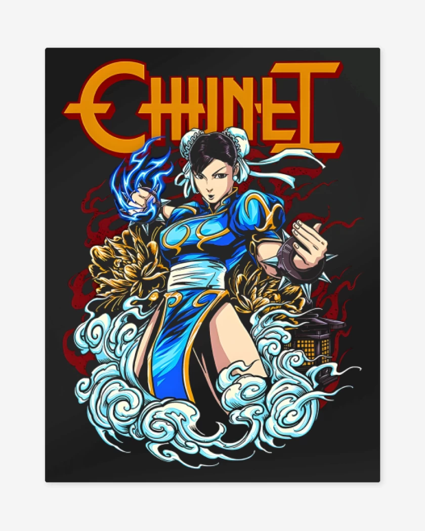 Print metalico Negro de Chun-Ri