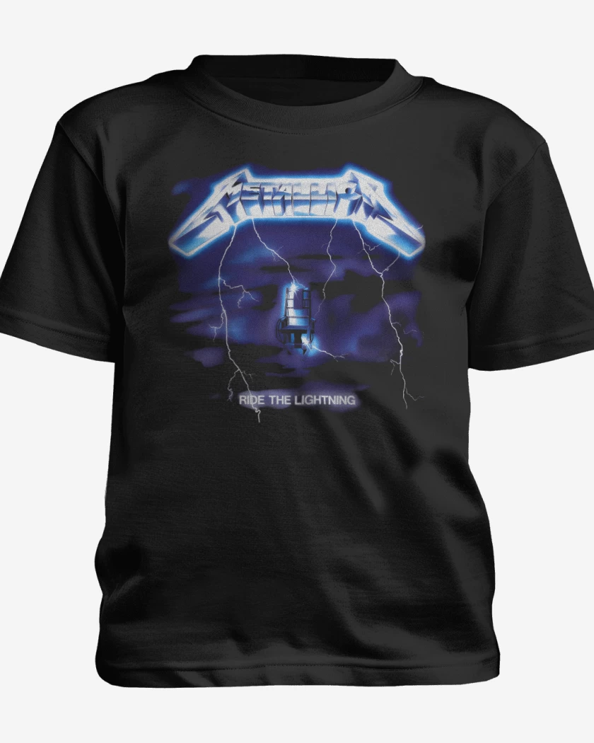 Polera de niño Negro de Ride the Lightning