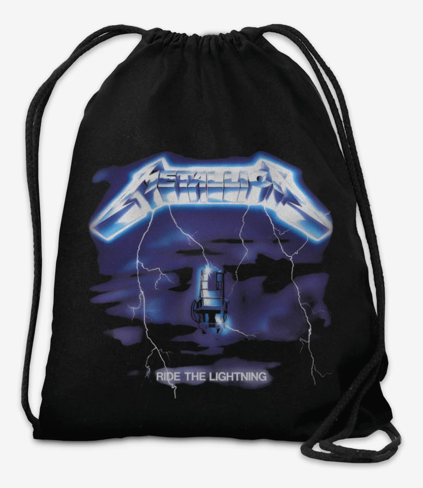 Mochila Negro de Ride the Lightning