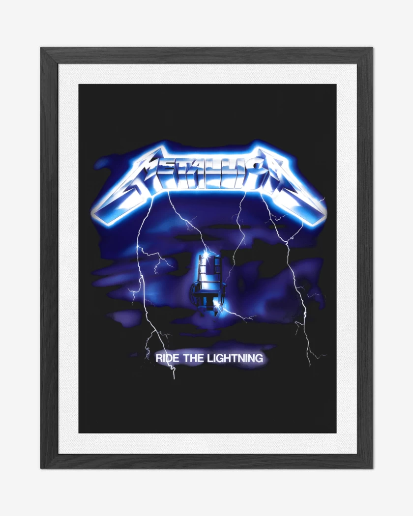 Cuadro decorativo Negro de Ride the Lightning