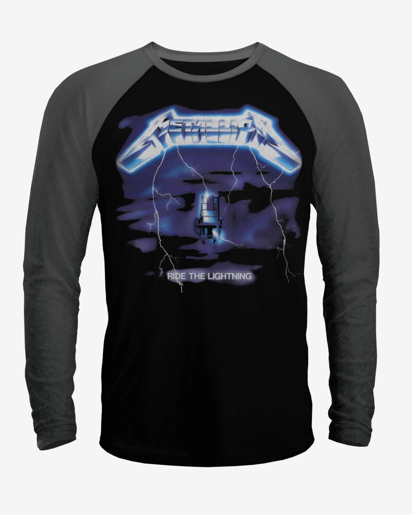 Polera Raglan Ride the Lightning