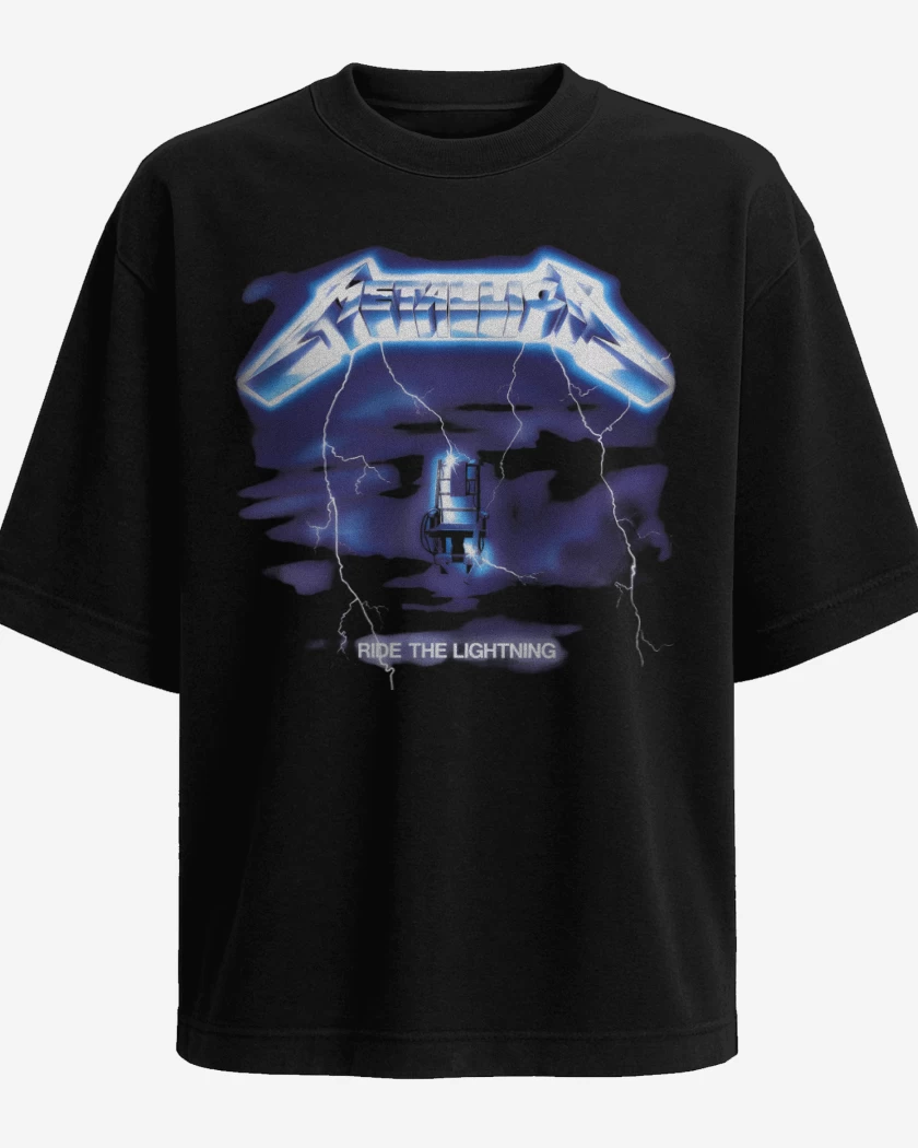 Polera Oversize Ride the Lightning