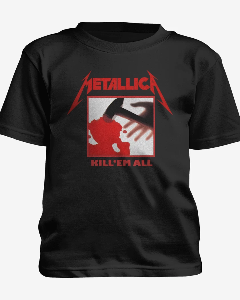Polera de niño Negro de Kill Em All