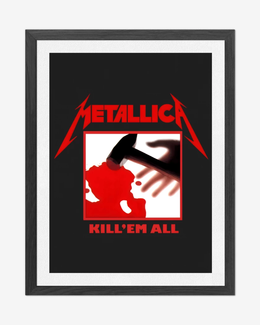 Cuadro decorativo Kill Em All