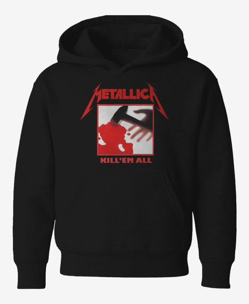 Poleron de niño Negro de Kill Em All