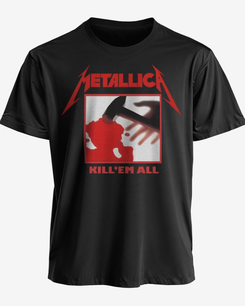 Polera premium Negro de Kill Em All