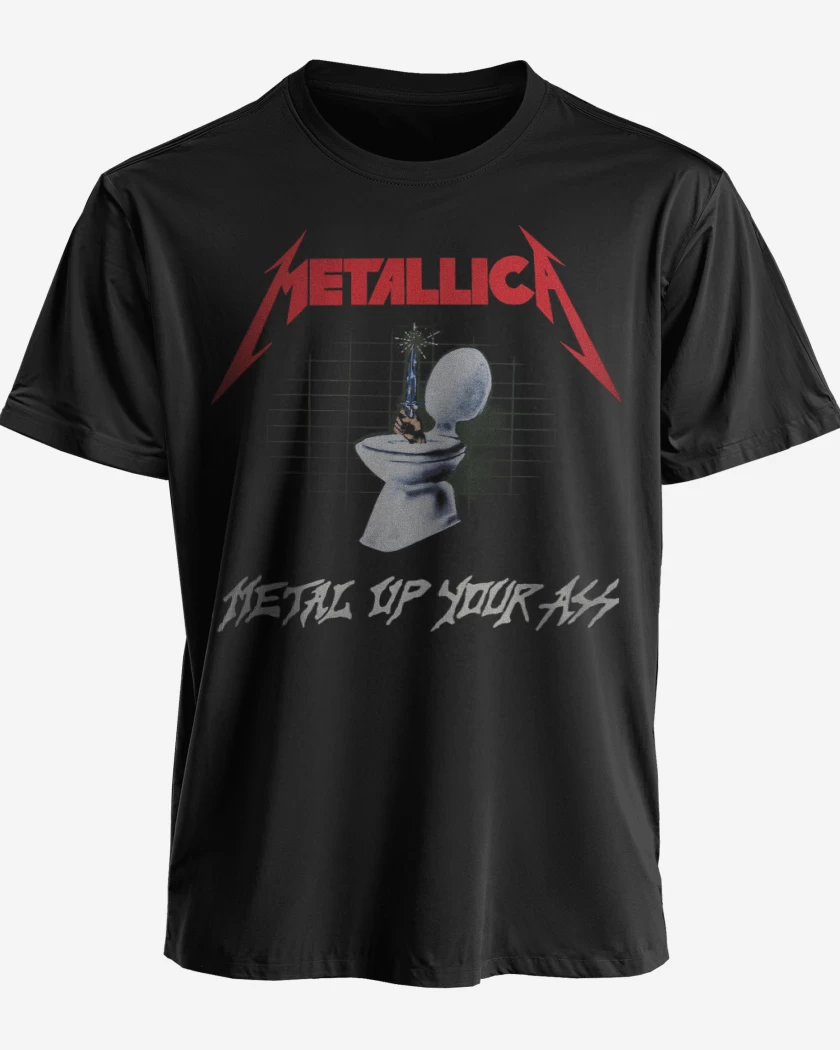Polera Metal Up Your Ass