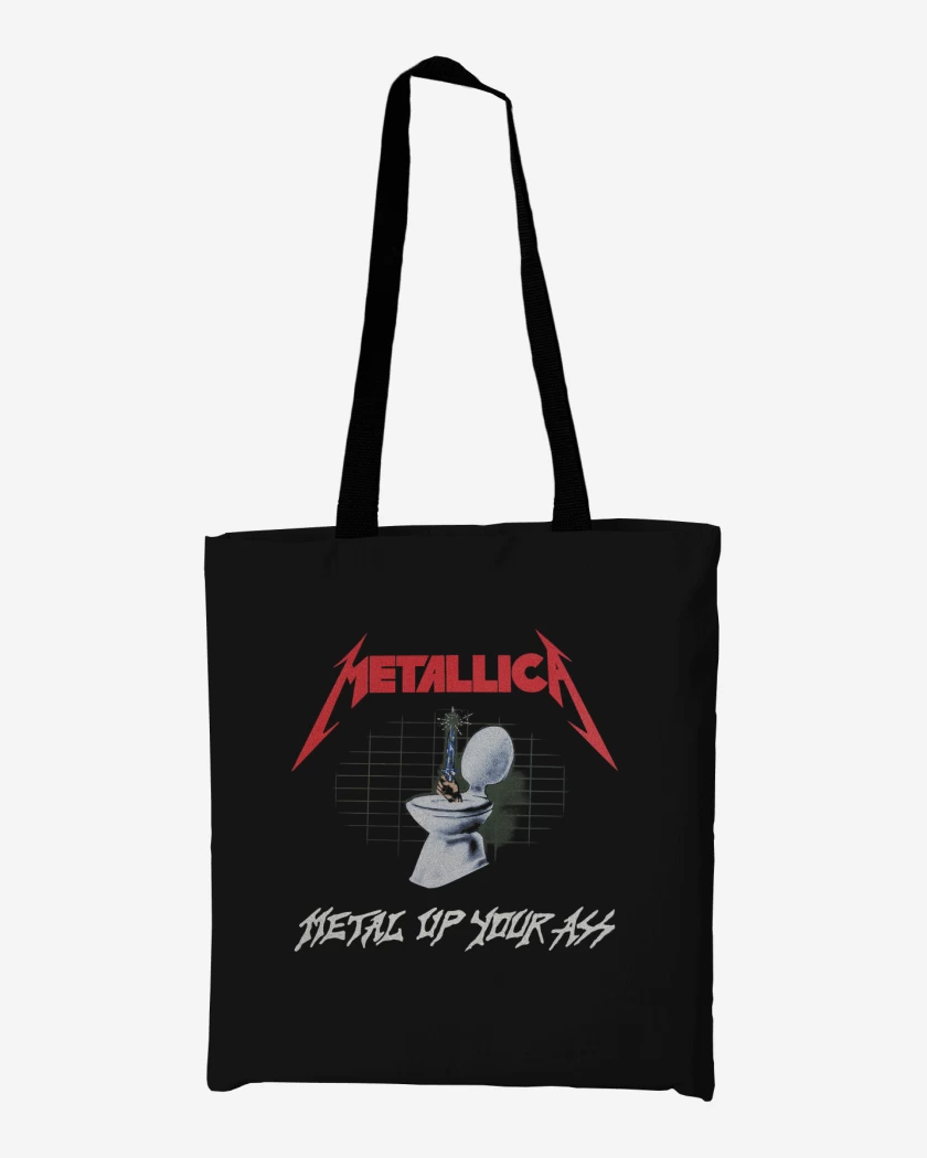 Totebag Metal Up Your Ass