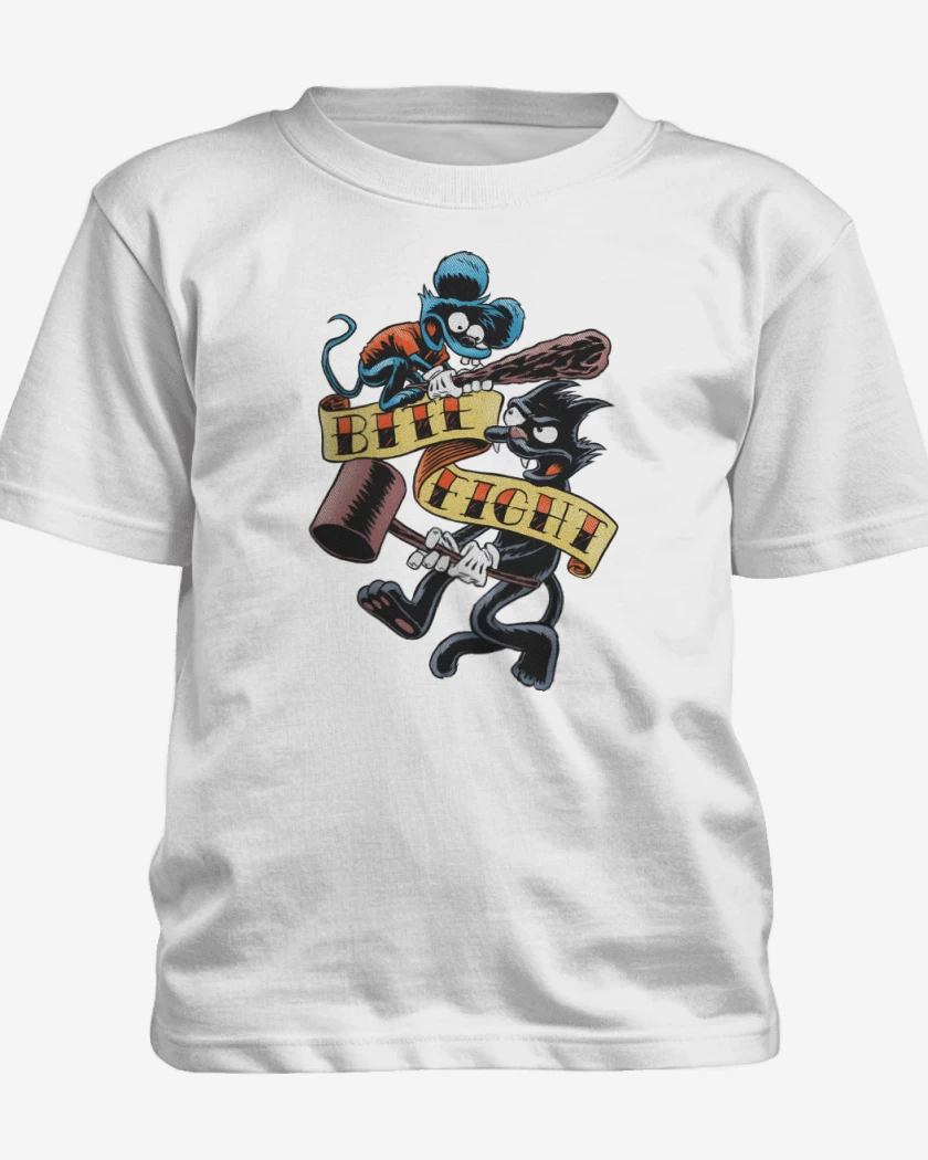 Polera de niño Blanco de Bite & Fight 