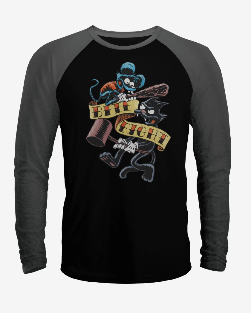 Polera Raglan Bite & Fight 