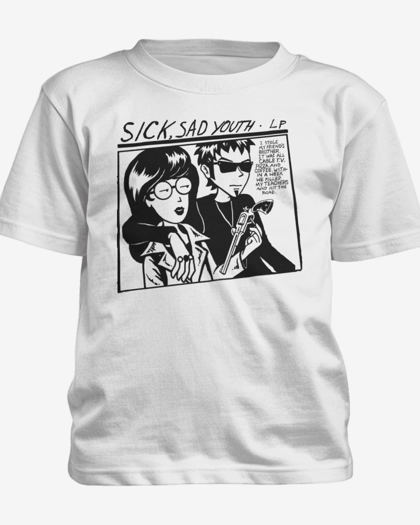 Polera de niño Blanco de Sick Sad Youth