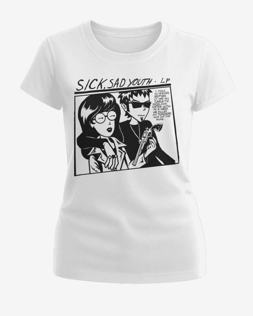 Polera de Mujer Blanco de Sick Sad Youth