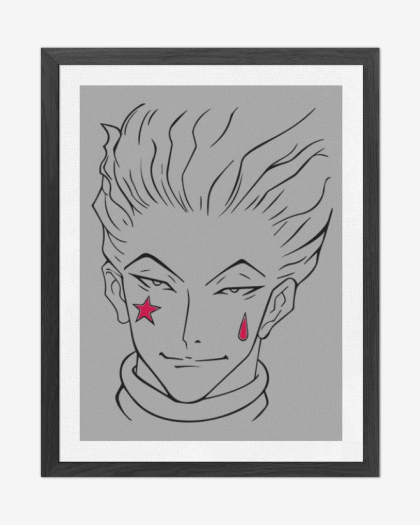 Cuadro decorativo Gris Melange de Hisoka