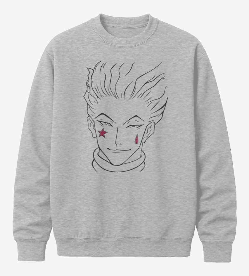 Poleron polo Gris Melange de Hisoka