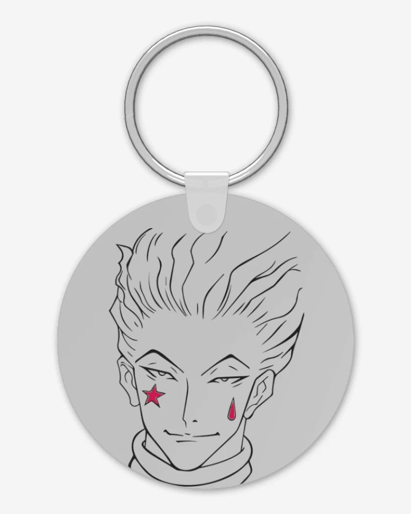 Llavero Gris Melange de Hisoka