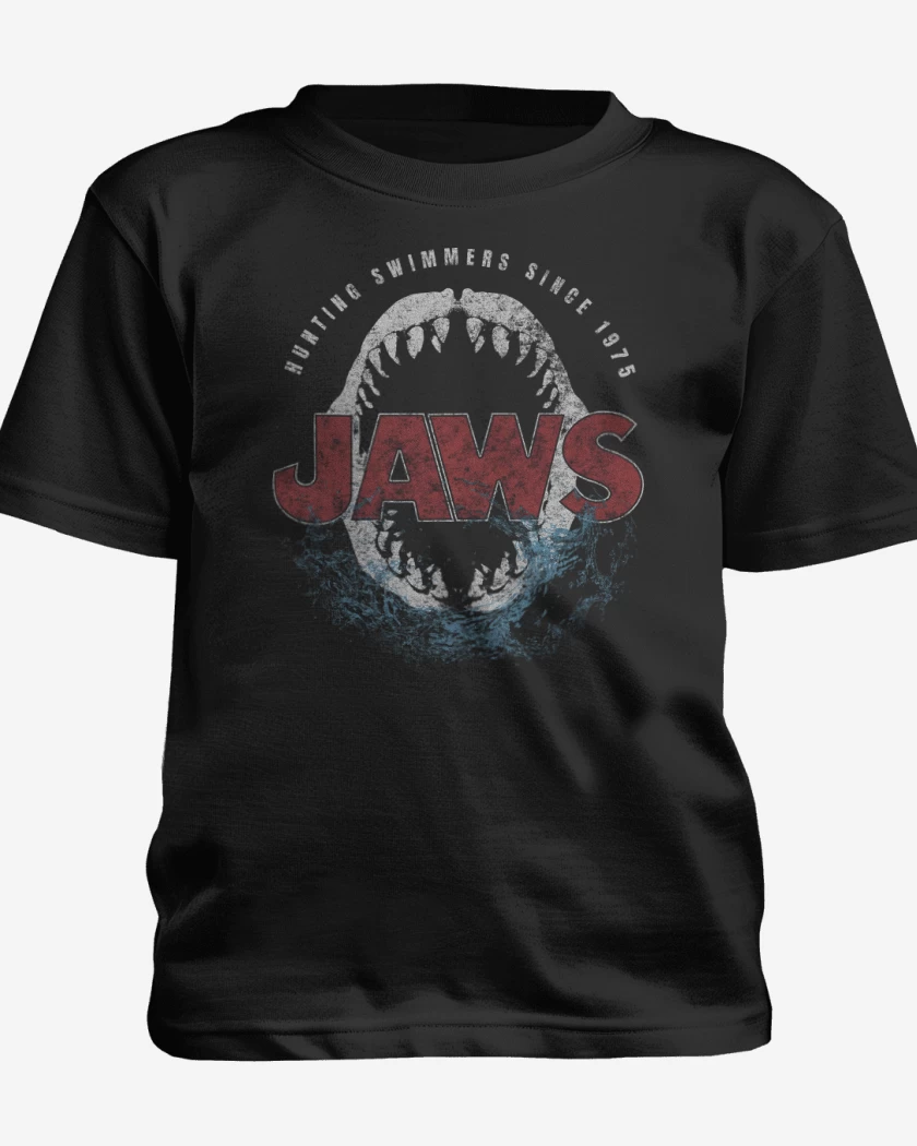 Polera de niño Negro de Tiburon 