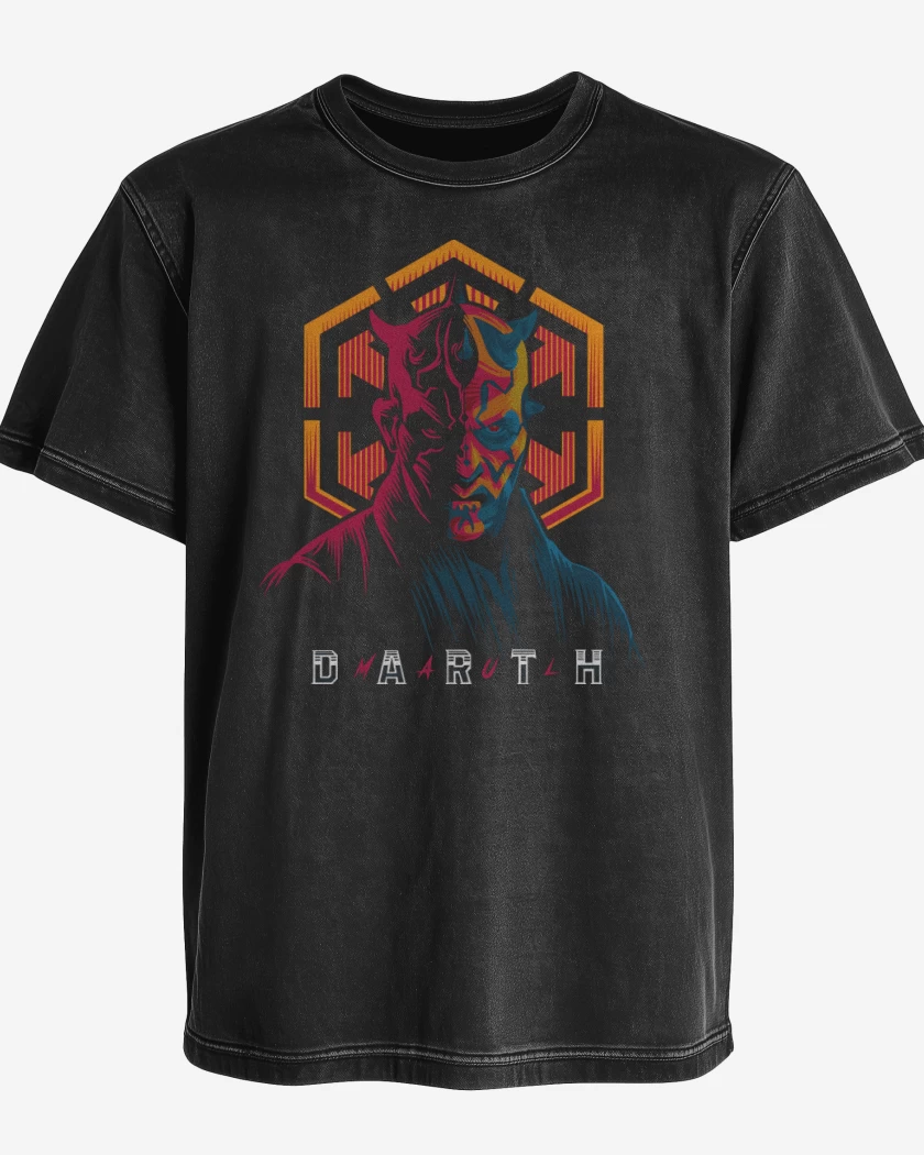 Polera desgastada Darth Maululo