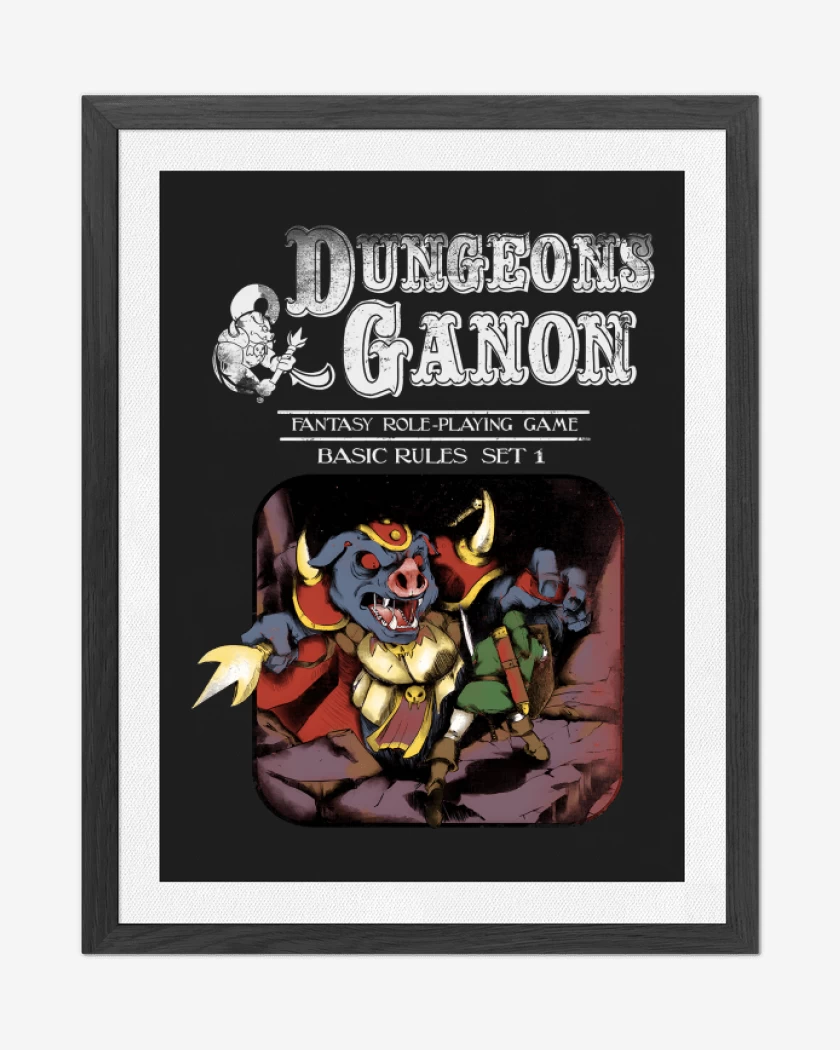 Cuadro decorativo Negro de Calabozos & Ganon