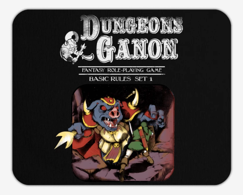 Mousepad Calabozos & Ganon