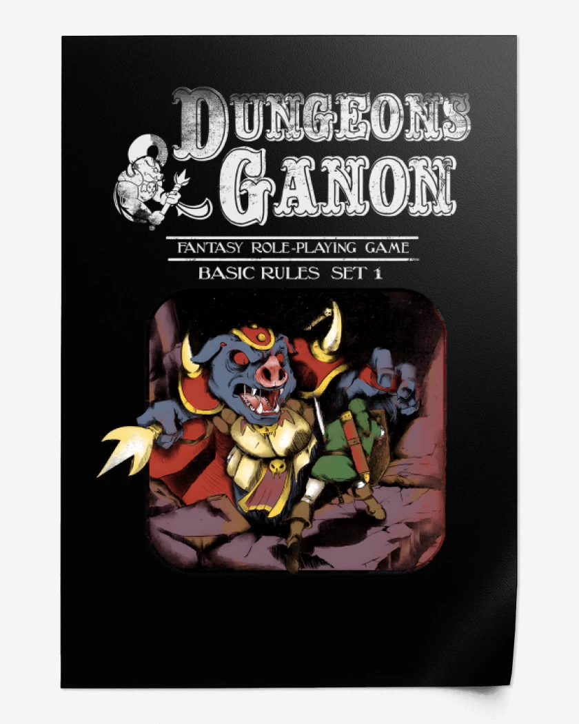 Print Calabozos & Ganon