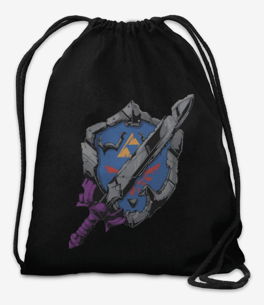 Mochila Negro de Defensor de Hyrule