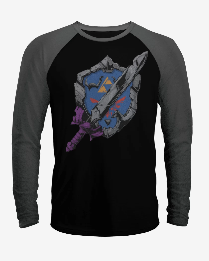 Polera Raglan Defensor de Hyrule