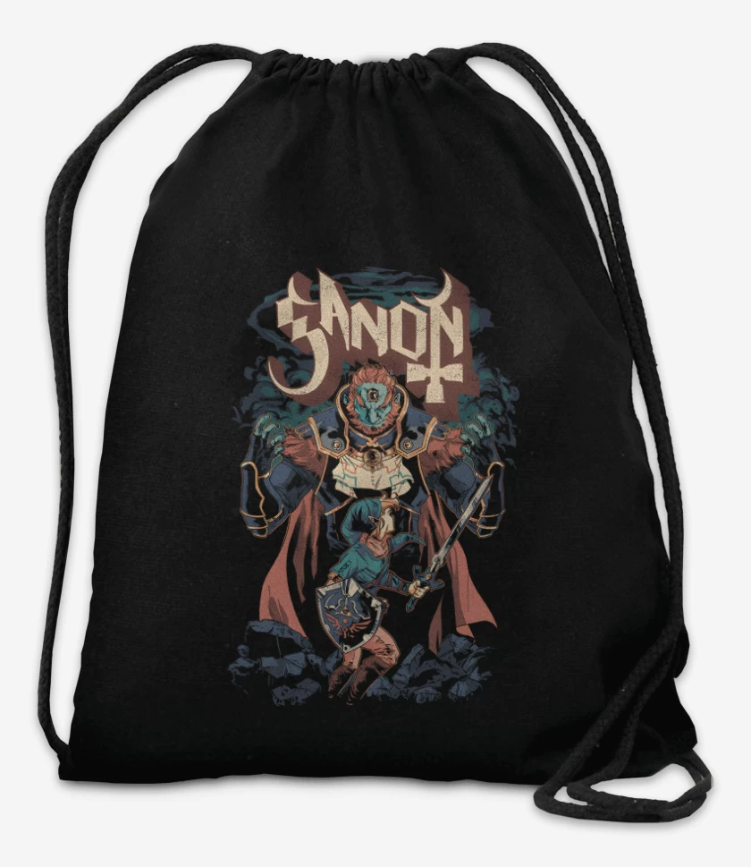 Mochila Negro de Señor de la Oscuridad