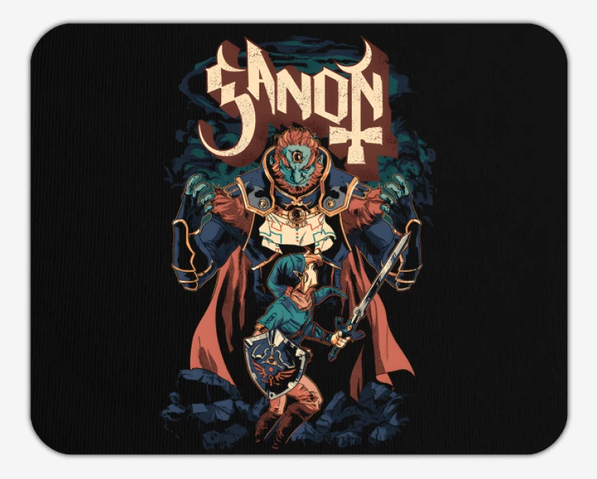 Mousepad Negro de Señor de la Oscuridad