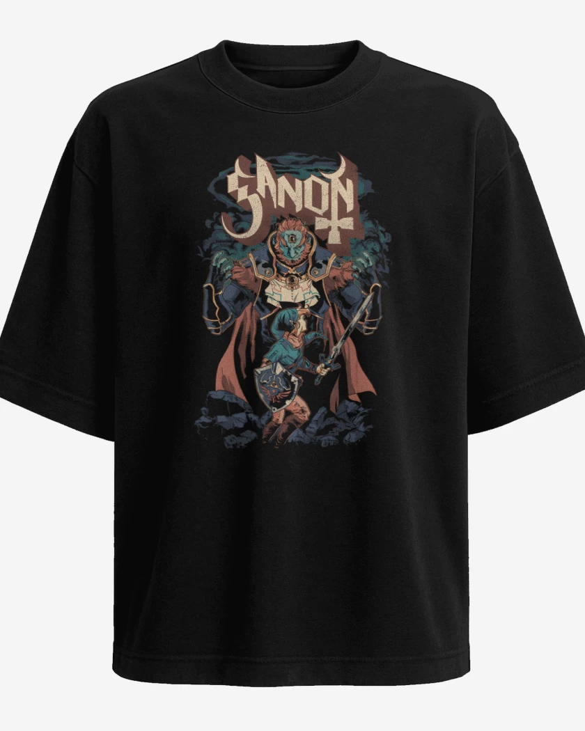 Polera Oversize Señor de la Oscuridad