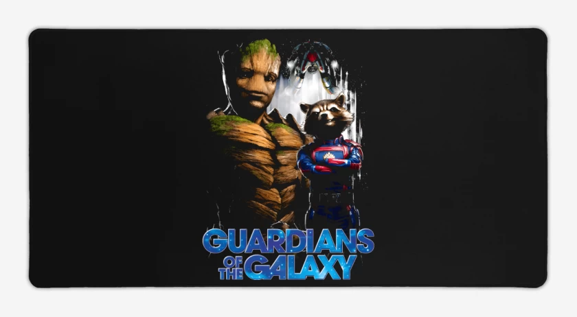 Mouse pad Gamer Groot x Rocket