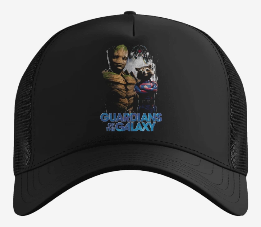 Gorro Negro de Groot x Rocket