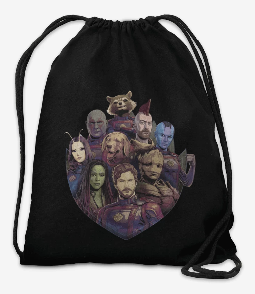 Mochila Negro de Los Guardianes