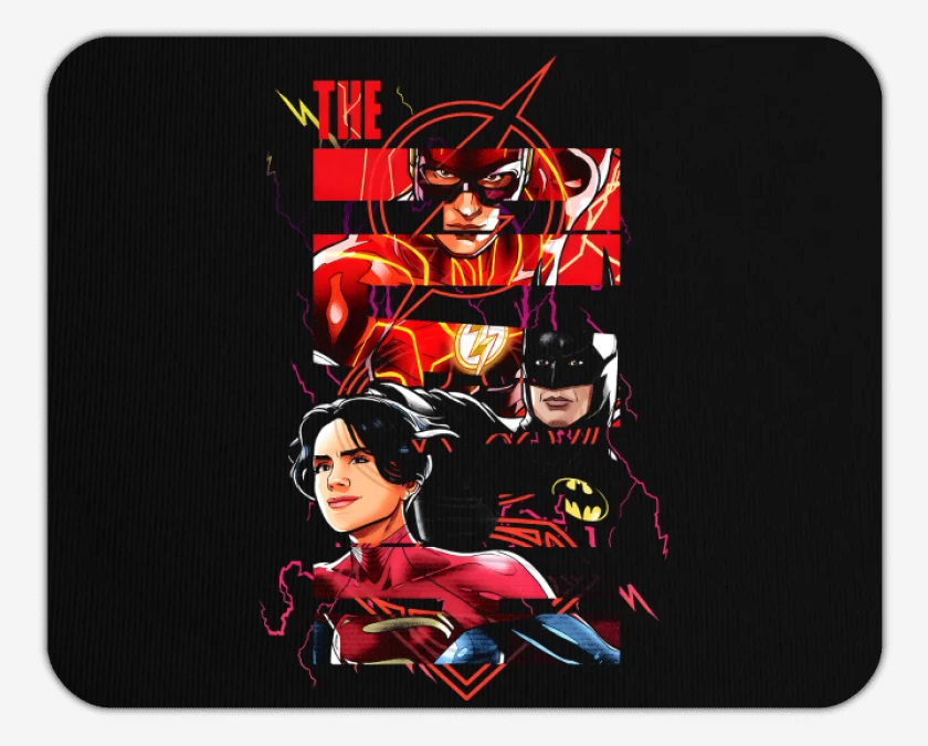 Mousepad El Rayo, El Murcielago y la Superchica