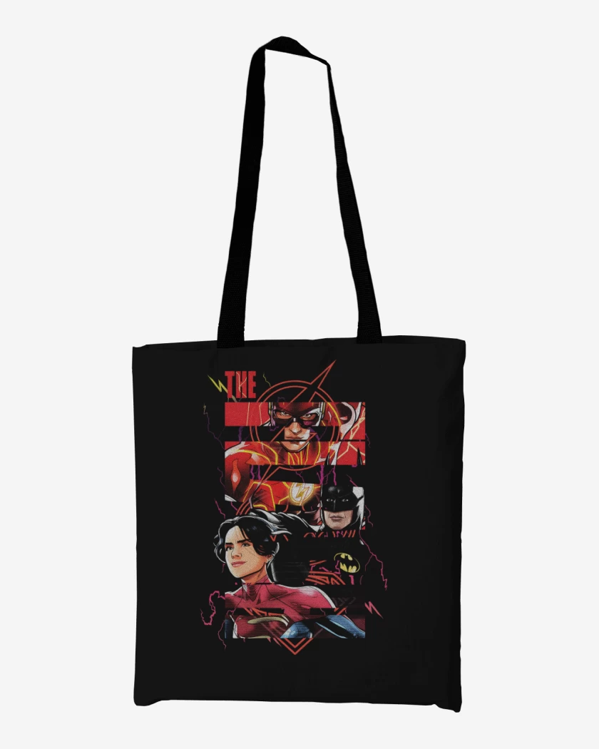 Totebag El Rayo, El Murcielago y la Superchica