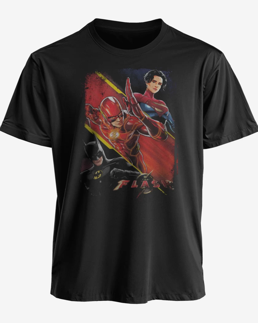Polera Flash Batman Supergirl