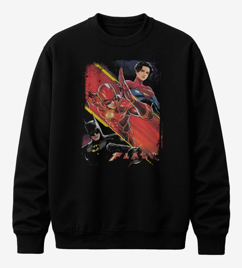 Poleron polo Flash Batman Supergirl