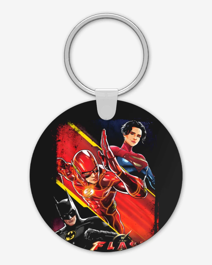 Llavero Flash Batman Supergirl