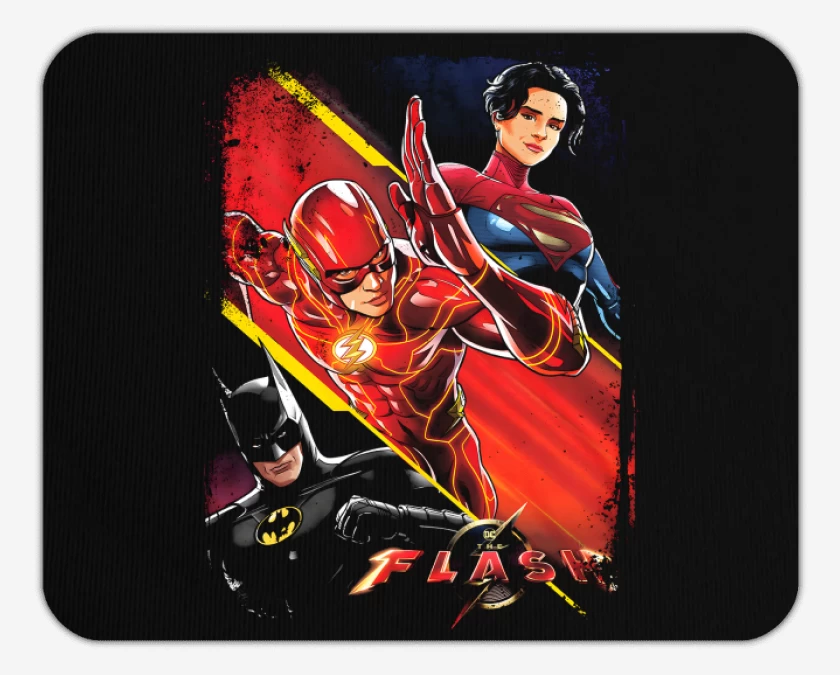 Mousepad Flash Batman Supergirl