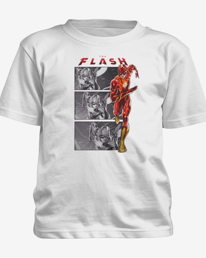 Polera de niño Blanco de El Velocista 