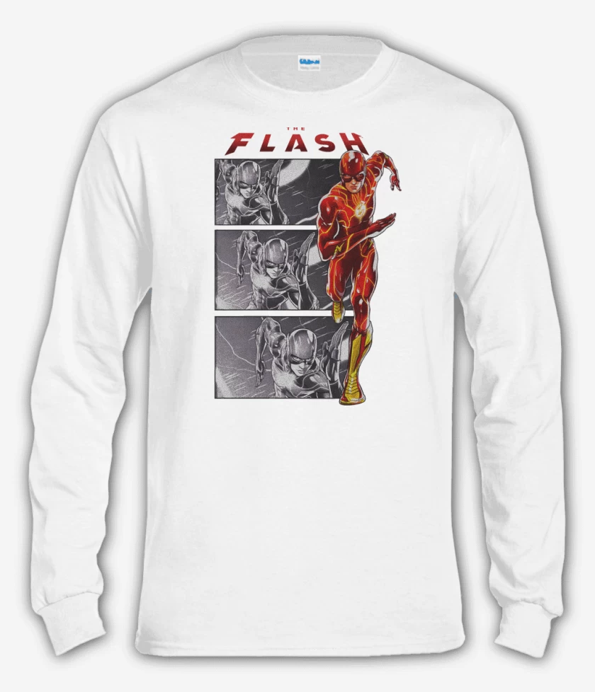 Polera manga larga El Velocista 