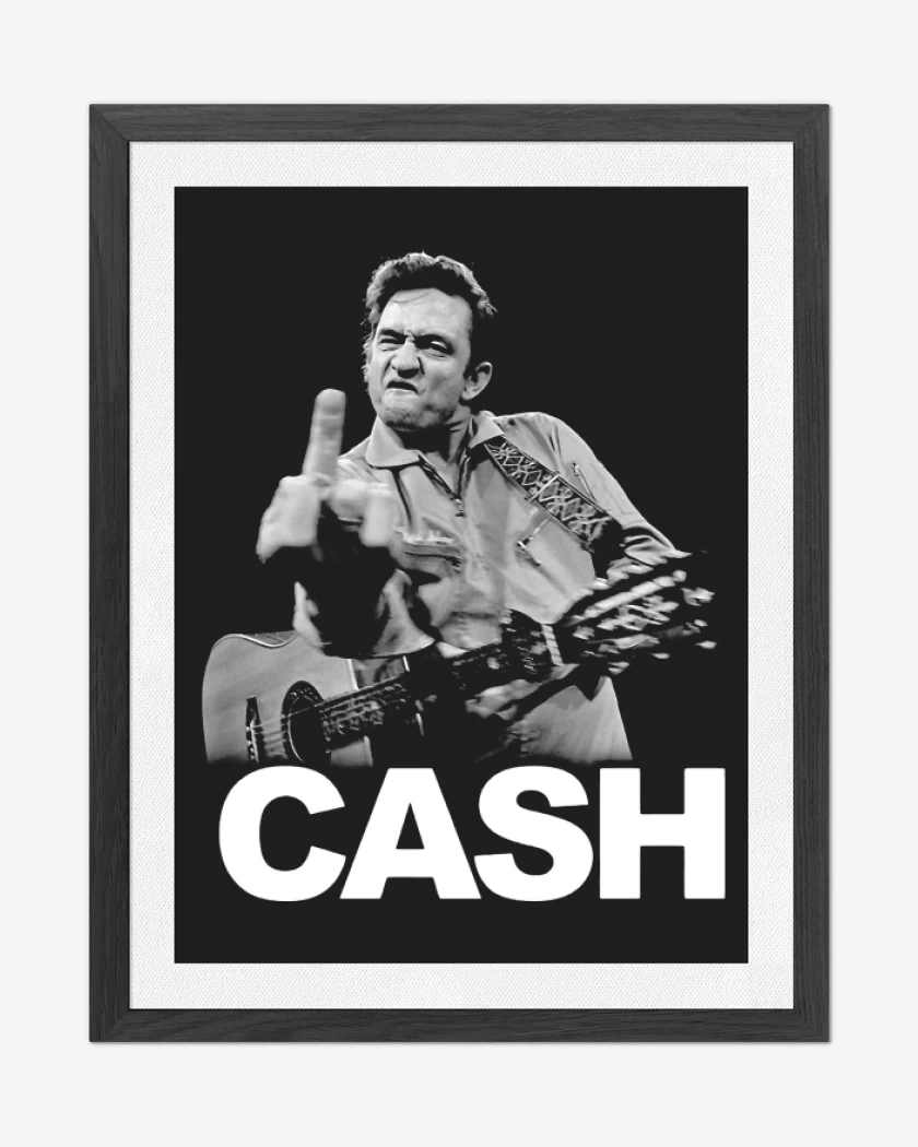 Cuadro decorativo Negro de Cash 