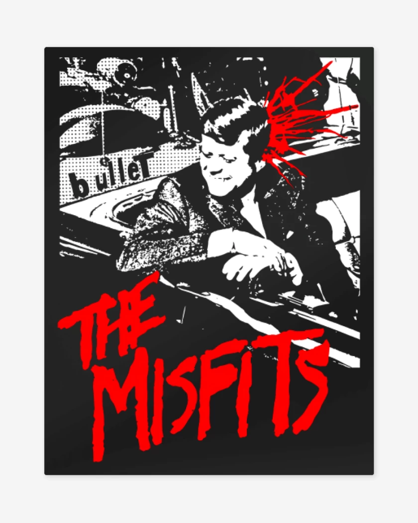 Print metalico Negro de Bullet 
