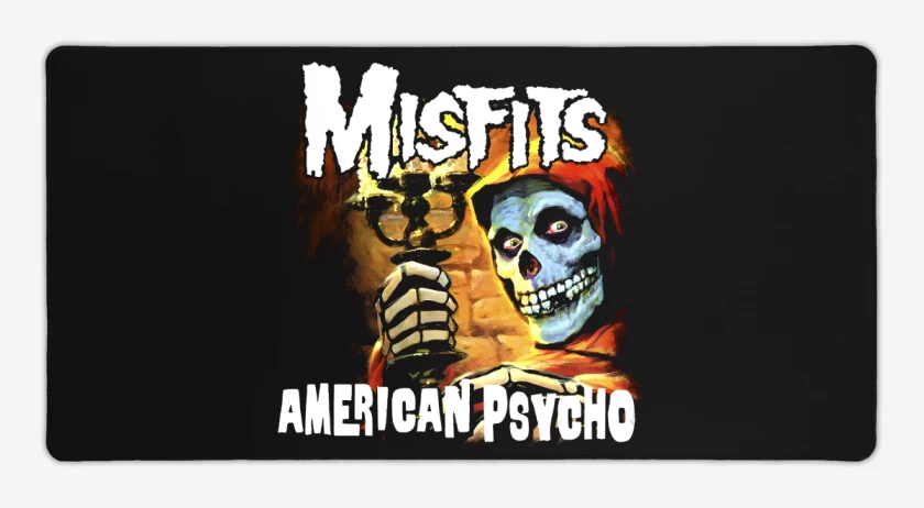 Mouse pad Gamer Misfits American Psycho