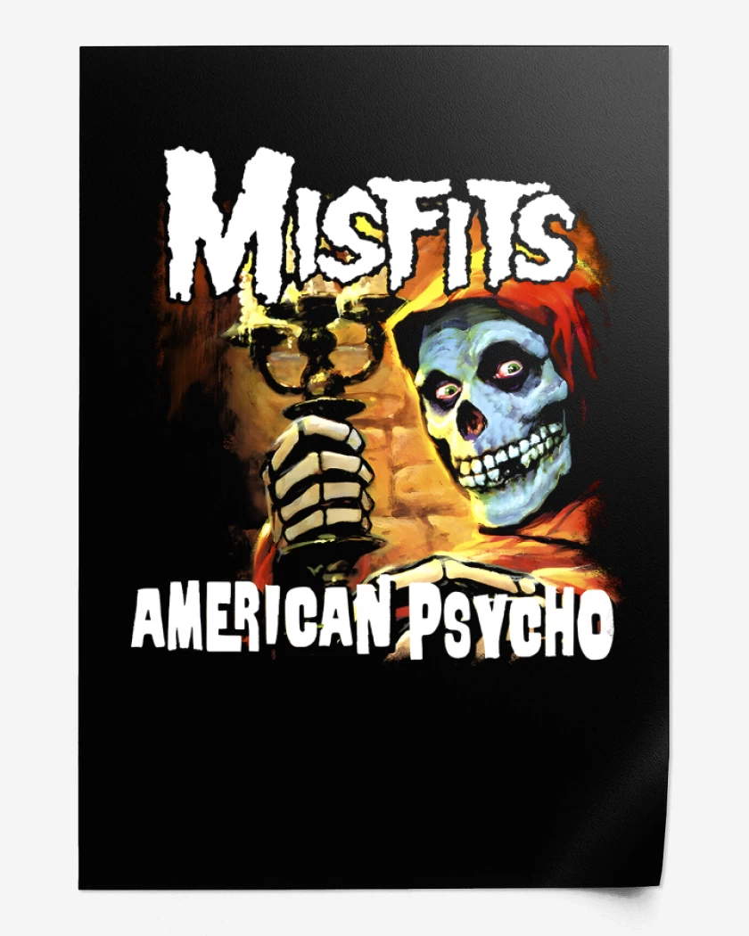 Print Misfits American Psycho