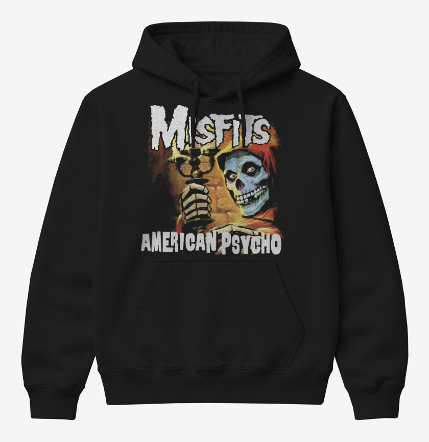 Poleron Canguro básico Misfits American Psycho