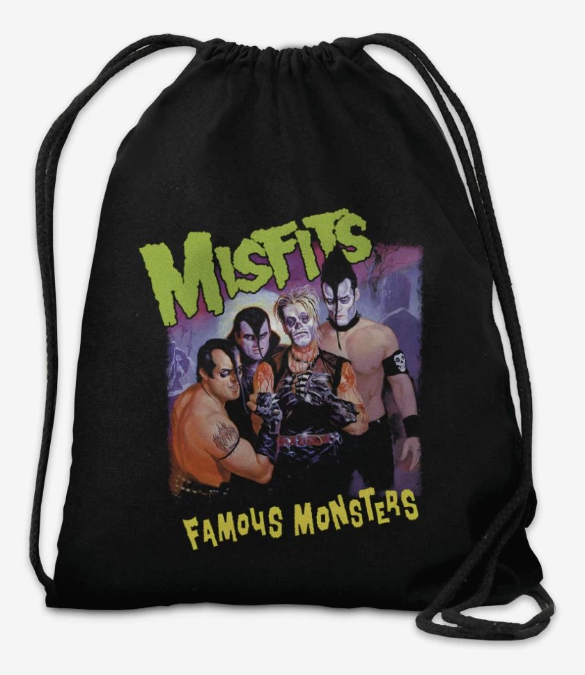 Mochila Negro de Famous Monsters