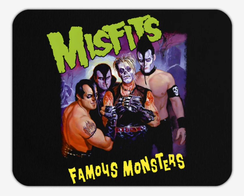 Mousepad Famous Monsters